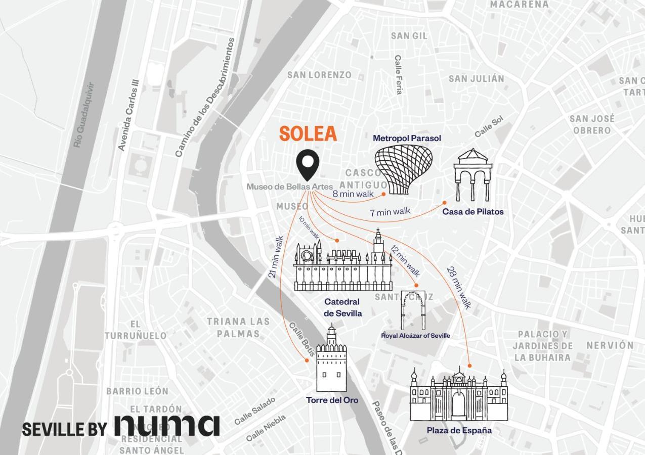 Numa Seville Solea Extérieur photo